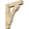 Ekena Millwork Olympic Block Rough Sawn Bracket, Douglas Fir, 6"W x 34"D x 42"H BKT06X34X42OLY05RDF - alternate 1